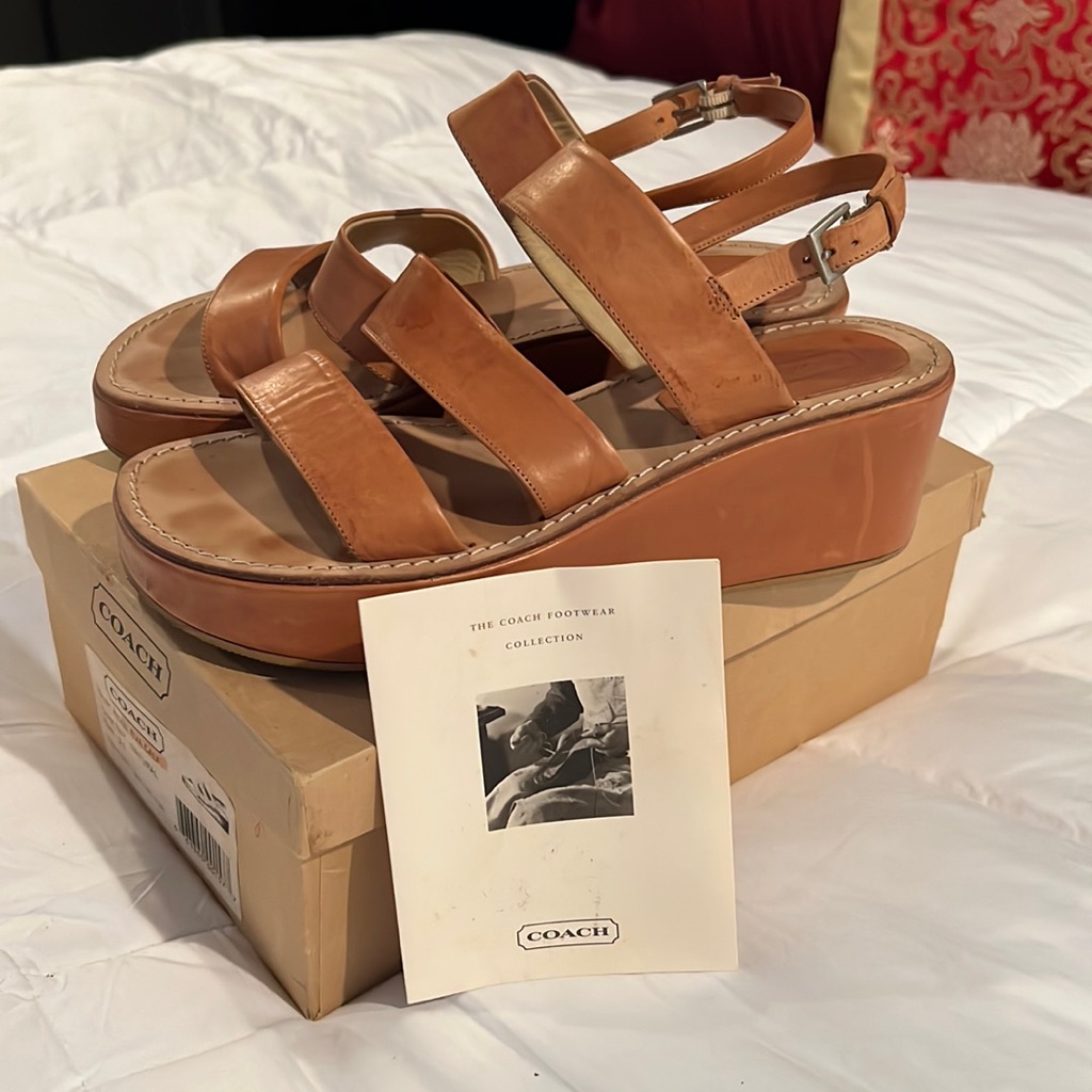 Coach Leather Eva Calf Rare